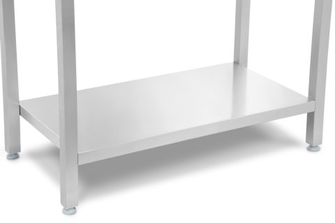 Stół przyścienny z półką skręcany wymiary 1800x700x850 mm Resto Quality RQMSP7180P