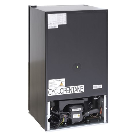 Szafa chłodnicza przeszklona czarna oświetlenie LED 88l Resto Quality DC98BB