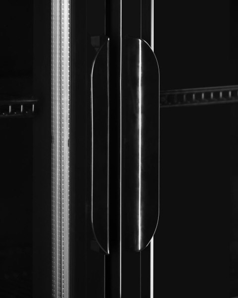 Szafa chłodnicza przeszklona czarna gastronomiczna 1600l Resto Quality RQ1500H-BLACK