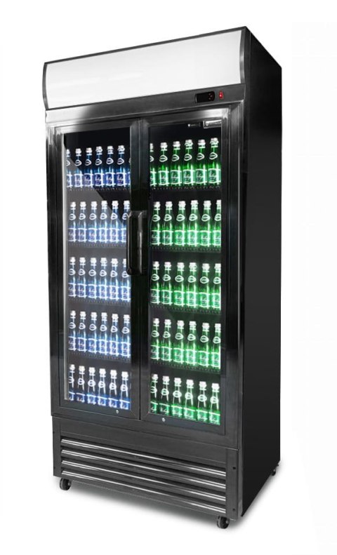 Szafa chłodnicza przeszklona 2-drzwiowa skrzydłowa 630 l Resto Quality RQ800H