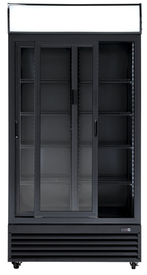 Szafa chłodnicza przeszklona 2-drzwiowa przesuwna 690 l Resto Quality SD802BSLE