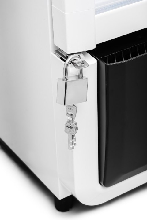 Szafa chłodnicza przeszklona biała 377 l 595x600x1870 mm Resto Quality RQ380