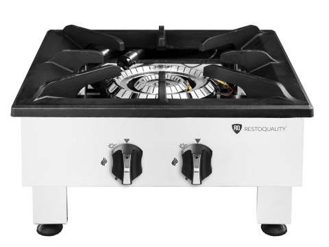 Taboret gazowy gastronomiczny 15kW mocny ruszt żeliwny Resto Quality RQ40558