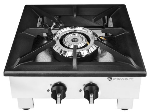 Taboret gazowy gastronomiczny 15kW mocny ruszt żeliwny Resto Quality RQ40558
