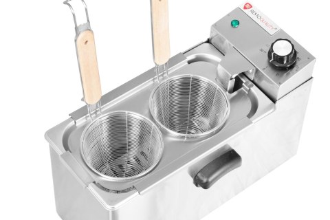 Gastronomiczny warnik do makaronu 2 kosze moc 2 kW Resto Quality RQEPC-4L