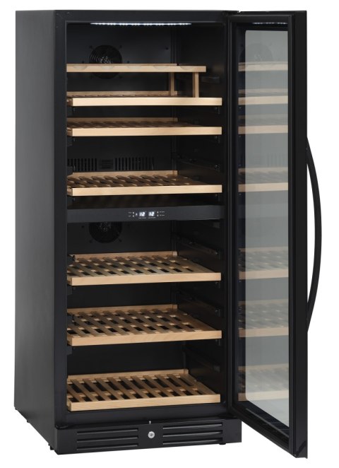 Winiarka chłodziarka do wina dwustrefowa 345 l 90 butelek Resto Quality SV104B