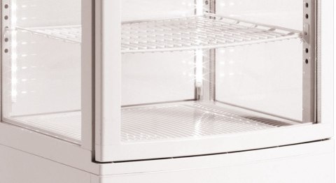 Witryna chłodnicza cukiernicza nablatowa biała 78 l Resto Quality RT82WE