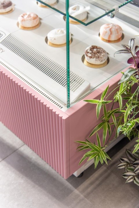 Witryna cukiernicza Dolce Visione Basic 1300 Bianco Resto Quality DOLCE VISIONE 1300 W1 BIANCO