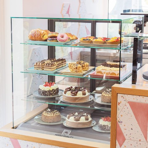 Witryna cukiernicza Dolce Visione Basic 1300 Bianco Resto Quality DOLCE VISIONE 1300 W1 BIANCO