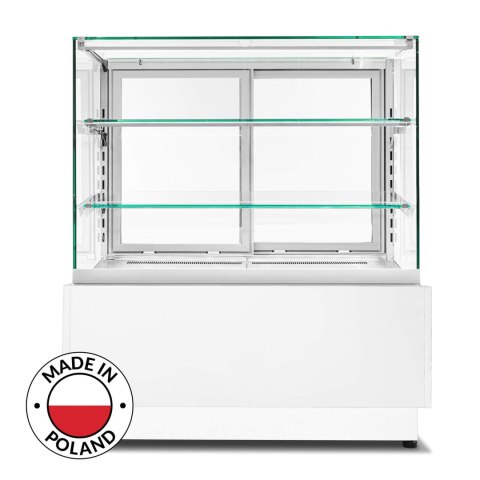Witryna cukiernicza chłodnicza Breve wnętrze nierdzewne Resto Quality DOLCE VISIONE BREVE 1300 W4