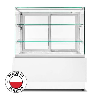 Witryna cukiernicza chłodnicza Breve wnętrze nierdzewne Resto Quality DOLCE VISIONE BREVE 900 W4