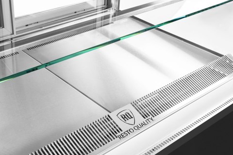 Witryna cukiernicza chłodnicza Breve wnętrze nierdzewne Resto Quality DOLCE VISIONE BREVE 900 W4