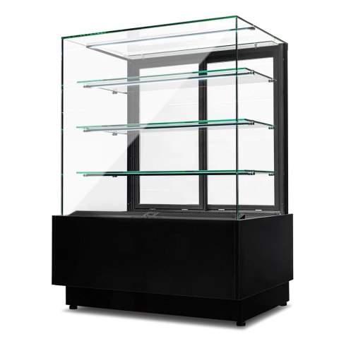 Witryna cukiernicza neutralna wymiary 1300x670x1300 mm Resto Quality DOLCE VISIONE NEUTRO 1300 W1