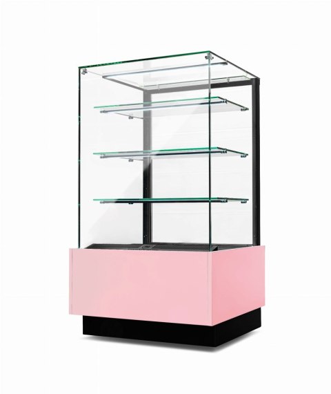 Witryna cukiernicza neutralna wymiary 700x670x1300 mm Resto Quality DOLCE VISIONE NEUTRO 700 W1