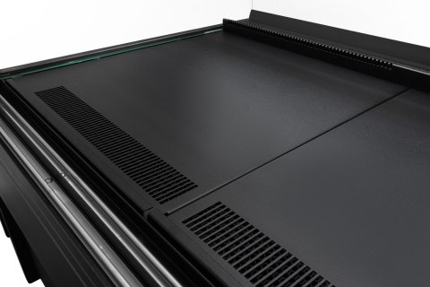 Witryna cukiernicza neutralna Premium wymiary 1300 mm Resto Quality DOLCE VISIONE NEUTRO 1300 W2