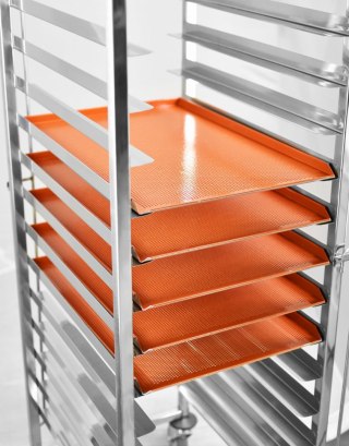 Wózek transportowy na 15 blach piekarniczych 600x400 mm Resto Quality RT6415