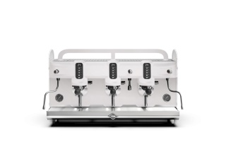 Ekspres kolbowy 3-grupowy biały gastronomiczny 5 kW Resto Quality Black Moon 3GR White