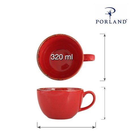 Filiżanka elegancka Magma 320 ml Porland 04ALM001453