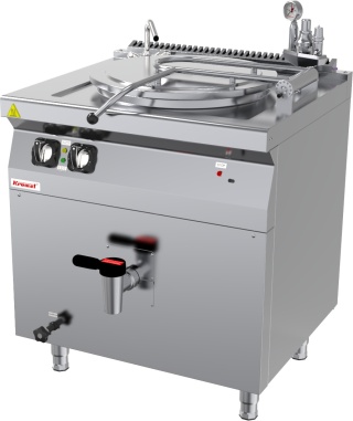 Kocioł warzelny pośredni elektryczny 80 l 12,5 kW z automatycznym napełnianiem LINIA 700 KROMET 700.BEK-80AN