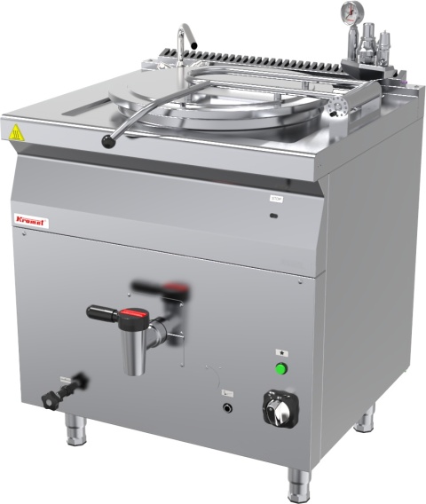 Kocioł warzelny pośredni gazowy 80 l 16 kW LINIA 700 KROMET 700.BGK-80