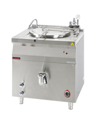 Kocioł warzelny pośredni gazowy 80 l 16 kW z automatycznym napełnianiem LINIA 700 KROMET 700.BGK-80AN