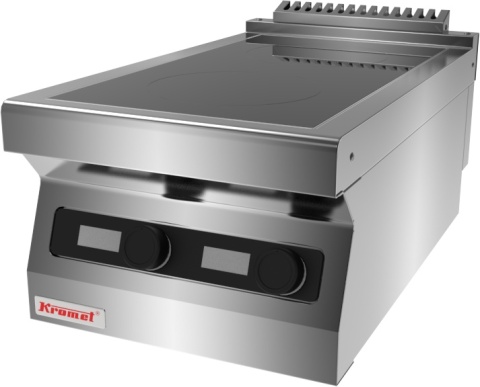 Kuchnia indukcyjna 2x 3,5 kW LINIA 700 KROMET 700.KE-2iF