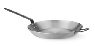 Patelnia ze stali węglowej Lyonnaise z 2 uchwytami ⌀360x140 mm HENDI 629482
