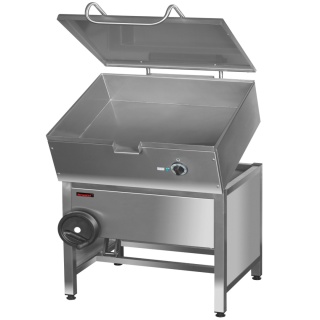 Patelnia elektryczna /nierdzewna/ przechył misy ręczny 64l 9 kW LIGHT LINE KROMET 000.PE-040p