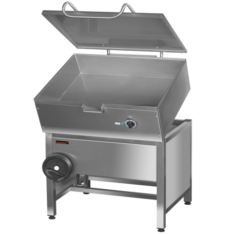 Patelnia elektryczna /nierdzewna/ przechył misy ręczny 64l 9 kW LIGHT LINE KROMET 000.PE-040p