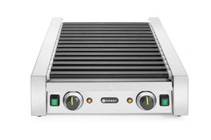 Podgrzewacz rolkowy do parówek dwustrefowy HENDI 14 rolek 230V/1480W 520x650x176 mm