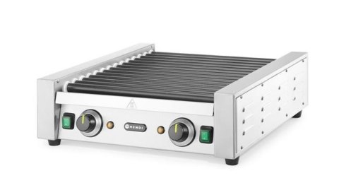 Podgrzewacz rolkowy do parówek dwustrefowy HENDI 14 rolek 230V/1480W 520x650x176 mm