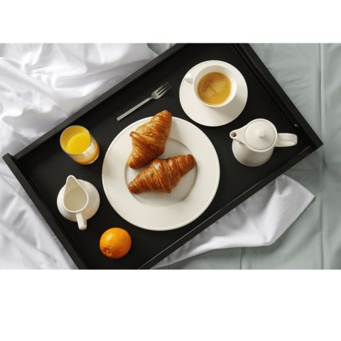 Taca Roomservice drewniana czarna 603x402 mm Fine Dine