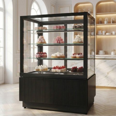 Witryna cukiernicza chłodnicza | 945x670x1285 mm Dolce Fresca 900