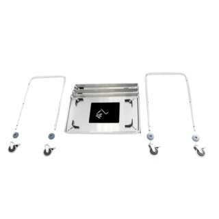 Wózek Kelnerski Stalowy 2-Półkowy Stalgast 661020