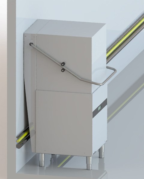 Zmywarka kapturowa o dużej wydajności kosz 500x500 Resto Quality EL60TH