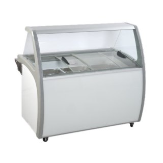Dystrybutor do lodów witryna do lodów 9 kuwet 1350x838x1270 mm Resto Quality SIC9WB