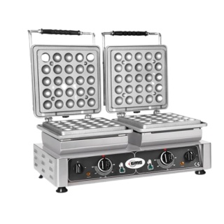 Gofrownica elektryczna podwójna Lokmia-D 2x 2200W GMG WE-27D