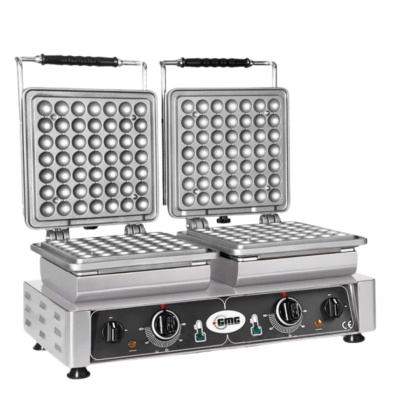 Gofrownica elektryczna podwójna Lokmia-S 2x 2200W do gastronomii GMG WE-27S