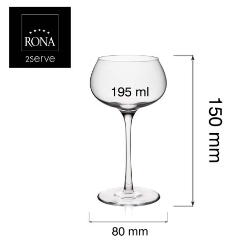Kieliszek Frigus Tribute 195ml RONA 77920800