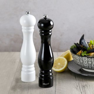 Młynek do soli Sorrento biały, 250mm Bisetti