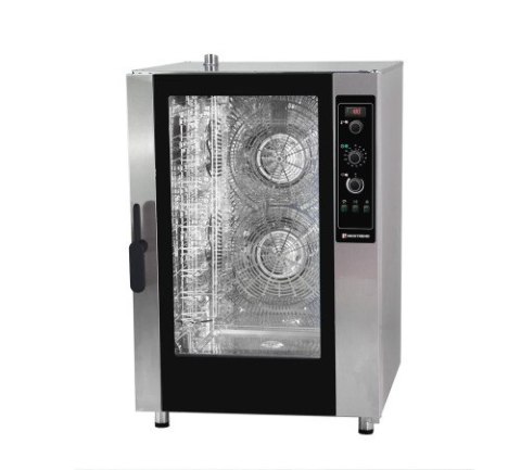 Piec konwekcyjno-parowy elektryczny cukierniczy 10 x 600x400 18,4 kW Inoxtrend FX DA 610E