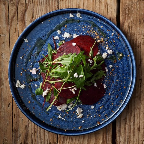 Talerz z wysokim rantem Plume Ultramarine, 260mm Churchill