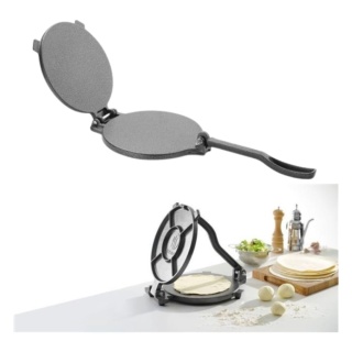 Żeliwna prasa do tortilli i placków ręczna 255x200 mm Hendi 611050