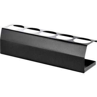Ekspozytor na Dyspensery do Sosów Czarny 5x Ø75 mm Stalgast 065115