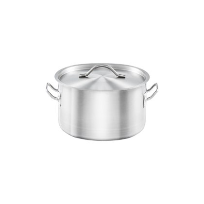 Garnek Średni z Pokrywką Stalowy Gastronomiczny Ø160mm 1,9l Stalgast 012166