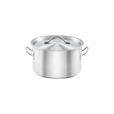 Garnek Średni z Pokrywką Stalowy Gastronomiczny Ø160mm 1,9l Stalgast 012166