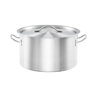 Garnek Średni z Pokrywką Stalowy Gastronomiczny Ø280mm 9,8l Stalgast 012286