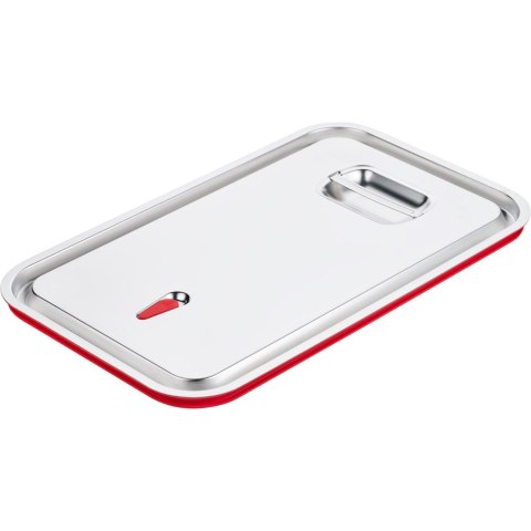 Pokrywka Stalowa z Uszczelką do Pojemników GN 1/6 Basic Stalgast 116016