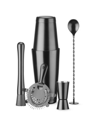 Zestaw barmański w tubie czarny ⌀120x(H)320mm Bar Up BarUp 596609