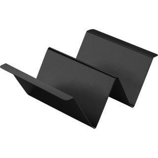 Ekspozytor na Kanapki i Przekąski z Uchwytem 2-Przegródki Czarny Stalgast 348042